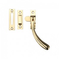 Fulton & Bray FB103 Bulb End Casement Fastener Polished Brass 18.57